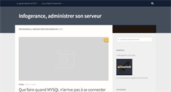 Desktop Screenshot of infogerance.net